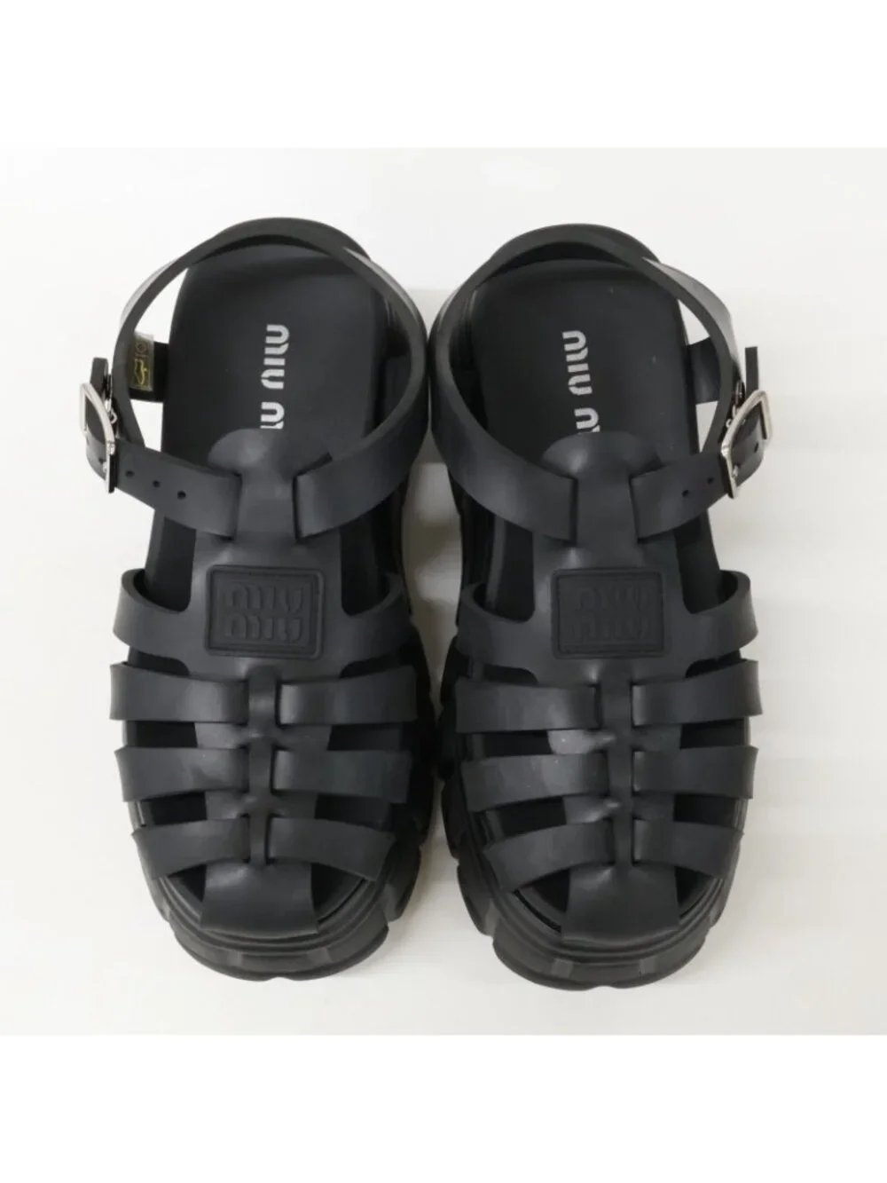 Miu Miu Platform Gurkha Sandals